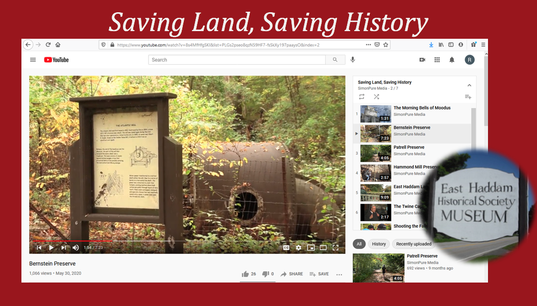Saving Land, Saving History, East Haddam Historical Society Museum